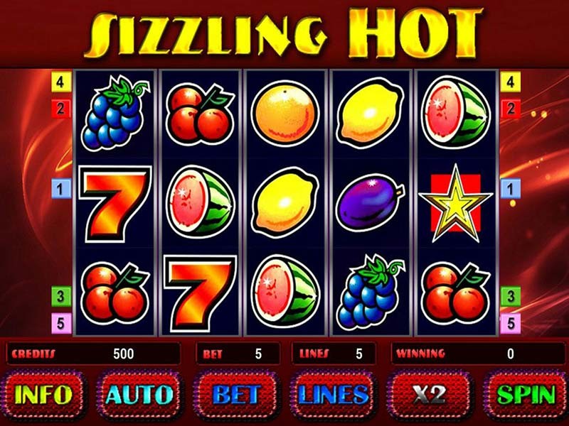Sizzling Hot Spielautomat